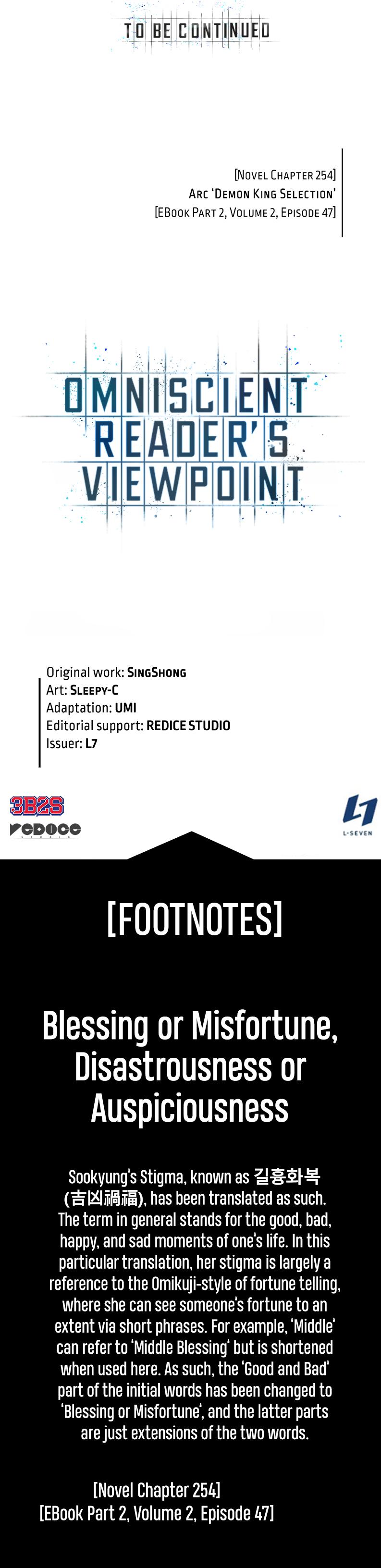 Omniscient Reader's Viewpoint Chap 287 - Next Chap 288