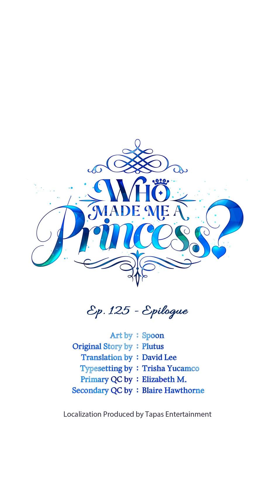 Who Made Me a Princess Chap 125 - Next Chap 126