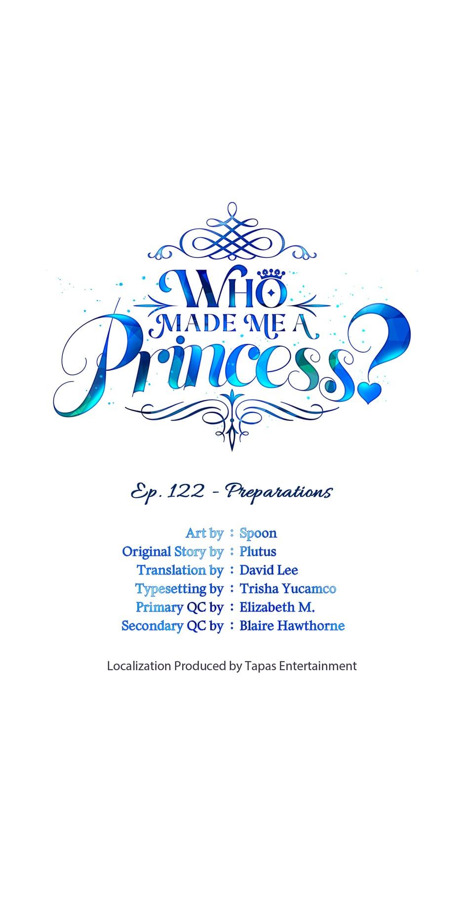 Who Made Me a Princess Chap 122 - Next Chap 123