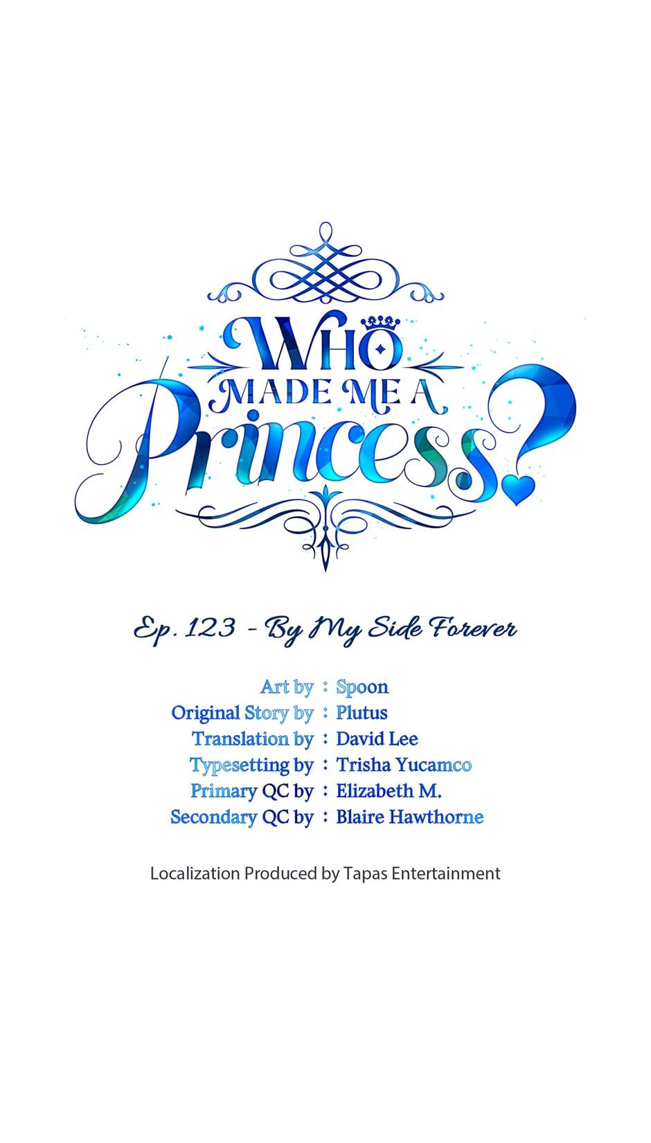 Who Made Me a Princess Chap 123 - Next Chap 124
