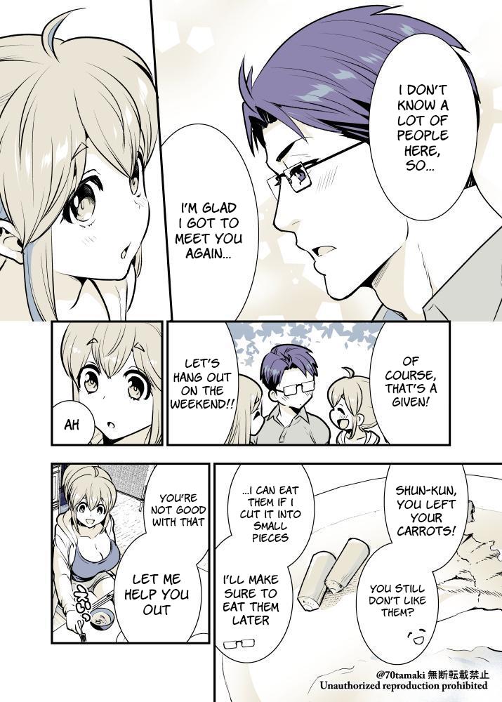 Osananajimi ga Hisabisa ni Saikai Shitara Otagai Kyonyuu ni Natteta Chap 7 - Next Chap 8