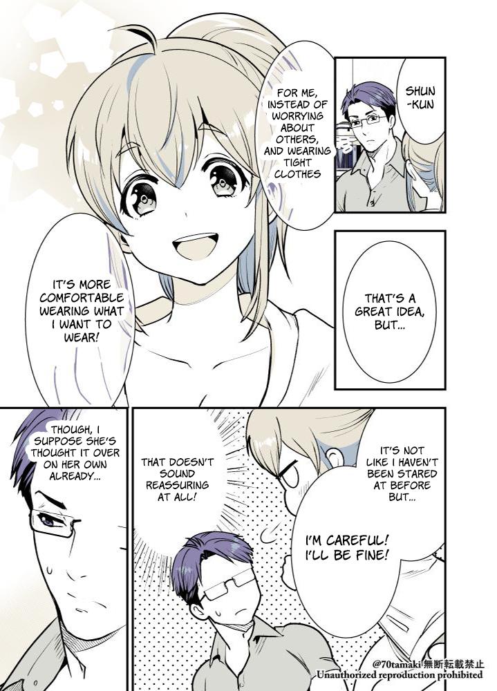 Osananajimi ga Hisabisa ni Saikai Shitara Otagai Kyonyuu ni Natteta Chap 4 - Next Chap 5