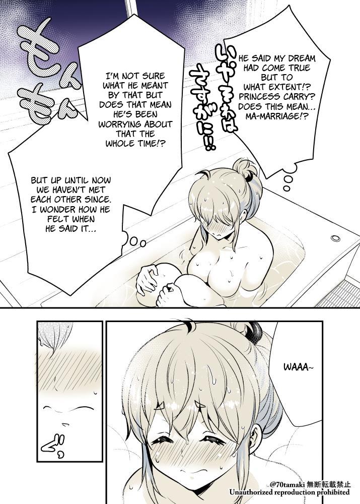 Osananajimi ga Hisabisa ni Saikai Shitara Otagai Kyonyuu ni Natteta Chap 9 - Next Chap 10