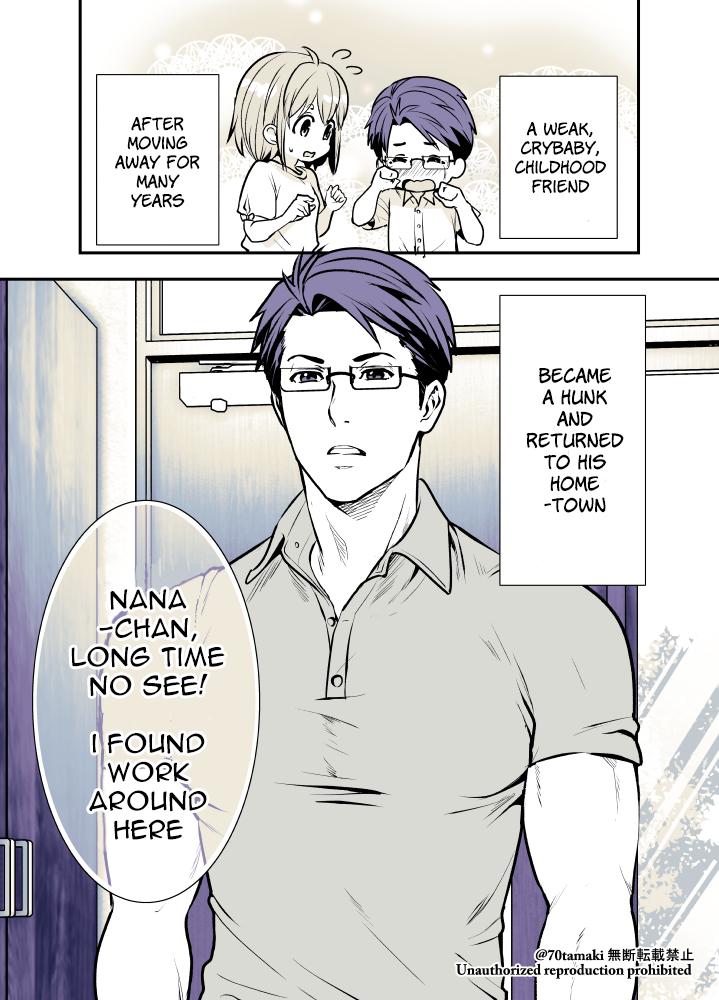 Osananajimi ga Hisabisa ni Saikai Shitara Otagai Kyonyuu ni Natteta Chap 1 - Next Chap 2