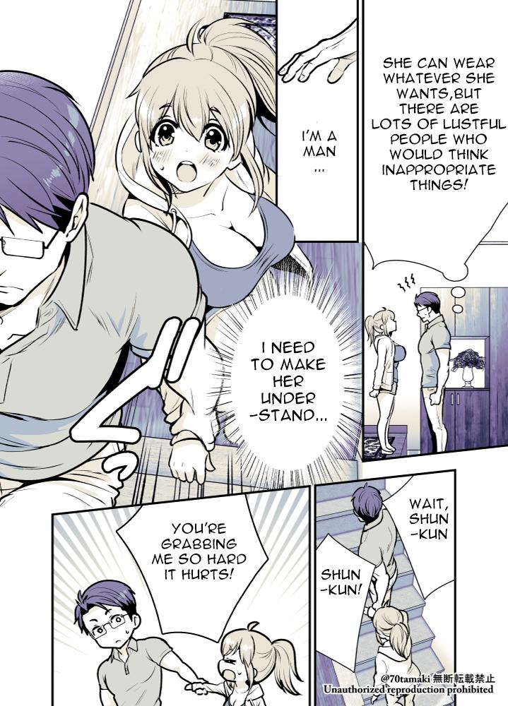 Osananajimi ga Hisabisa ni Saikai Shitara Otagai Kyonyuu ni Natteta Chap 2 - Next Chap 3