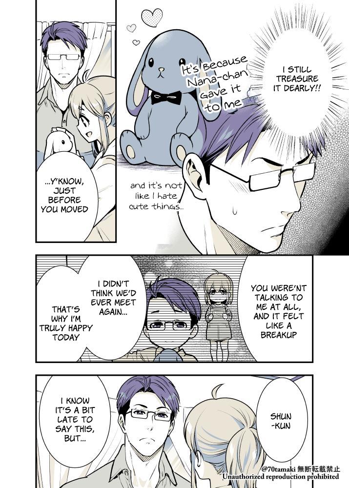 Osananajimi ga Hisabisa ni Saikai Shitara Otagai Kyonyuu ni Natteta Chap 3 - Next Chap 4