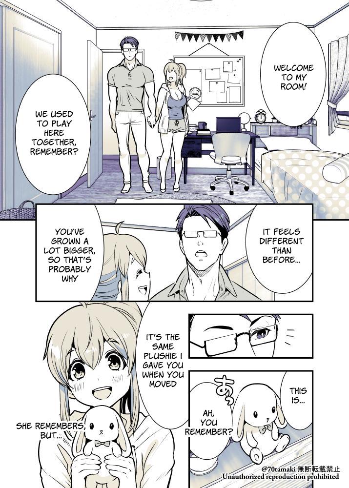 Osananajimi ga Hisabisa ni Saikai Shitara Otagai Kyonyuu ni Natteta Chap 3 - Next Chap 4