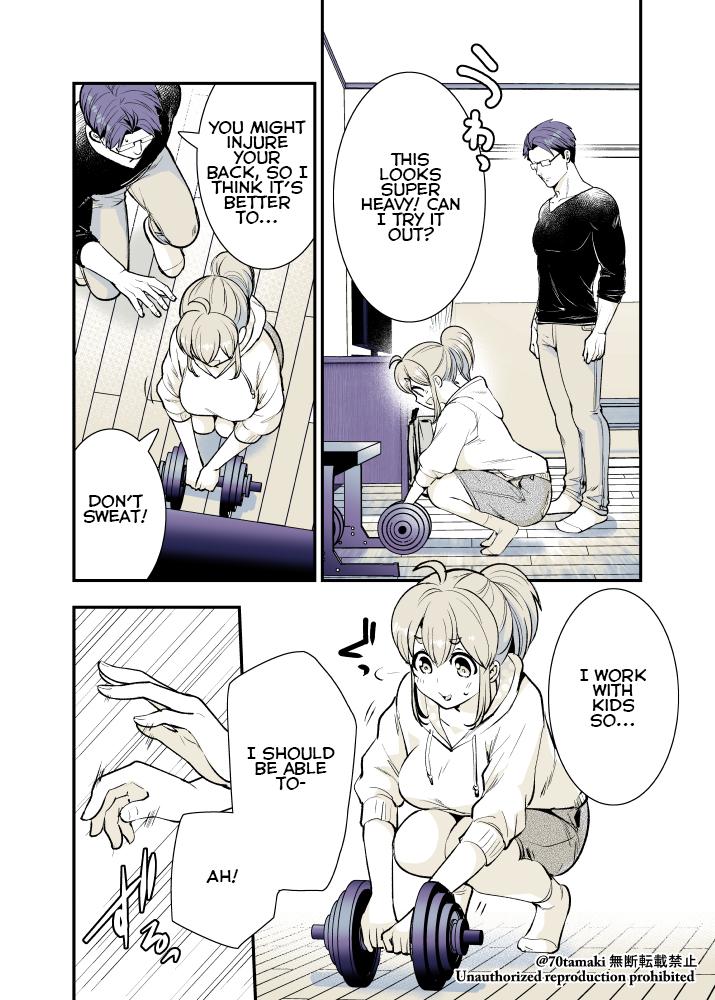 Osananajimi ga Hisabisa ni Saikai Shitara Otagai Kyonyuu ni Natteta Chap 15 - Next Chap 16