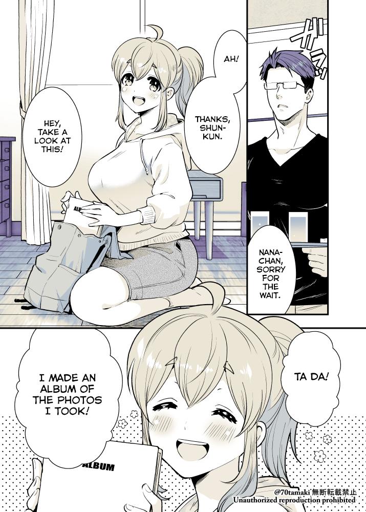Osananajimi ga Hisabisa ni Saikai Shitara Otagai Kyonyuu ni Natteta Chap 16 - Next Chap 17