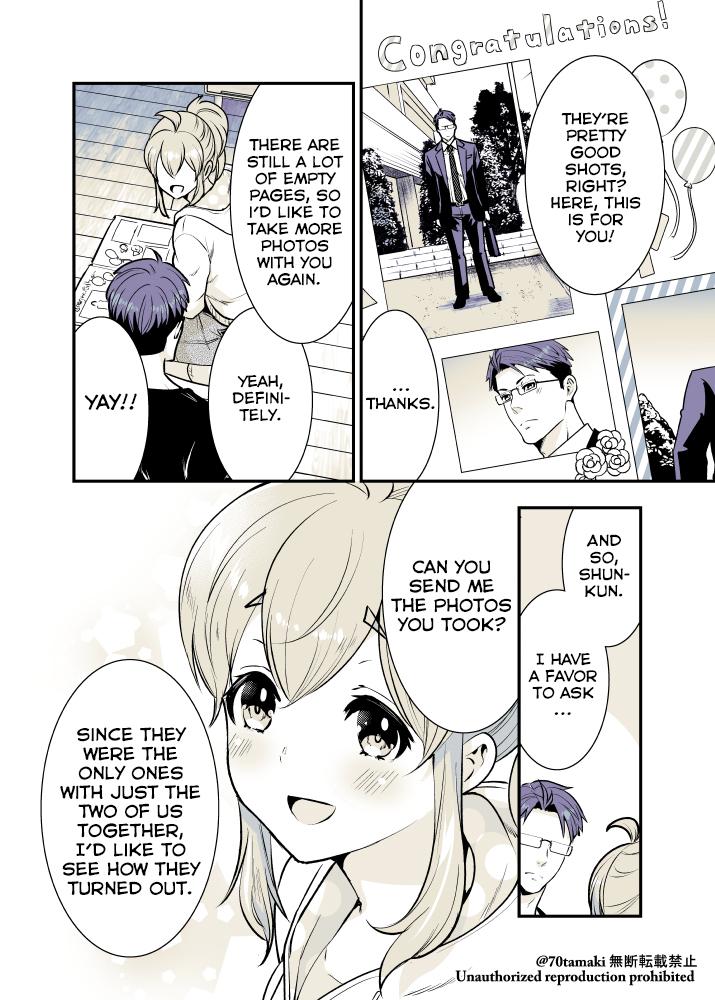 Osananajimi ga Hisabisa ni Saikai Shitara Otagai Kyonyuu ni Natteta Chap 16 - Next Chap 17