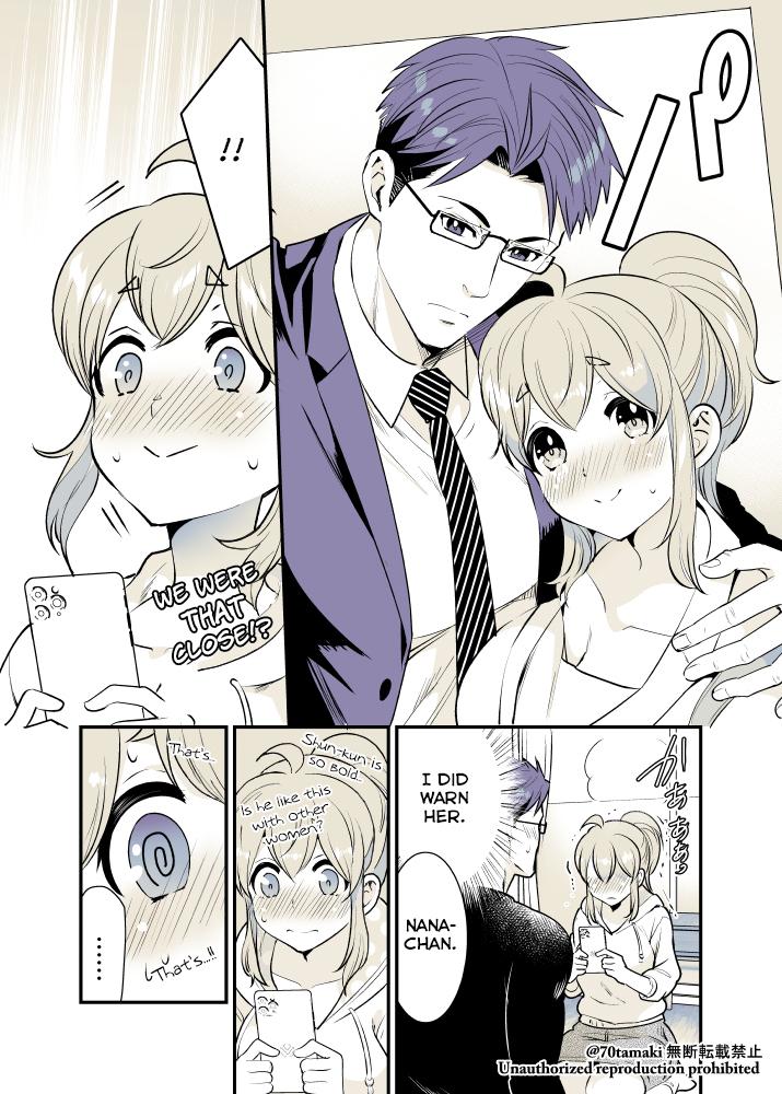 Osananajimi ga Hisabisa ni Saikai Shitara Otagai Kyonyuu ni Natteta Chap 16 - Next Chap 17