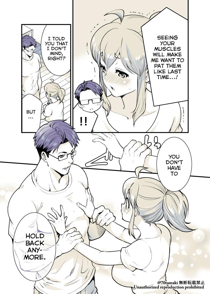 Osananajimi ga Hisabisa ni Saikai Shitara Otagai Kyonyuu ni Natteta Chap 18 - Next Chap 19