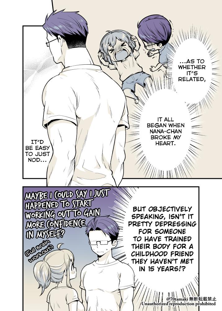 Osananajimi ga Hisabisa ni Saikai Shitara Otagai Kyonyuu ni Natteta Chap 19 - Next Chap 20