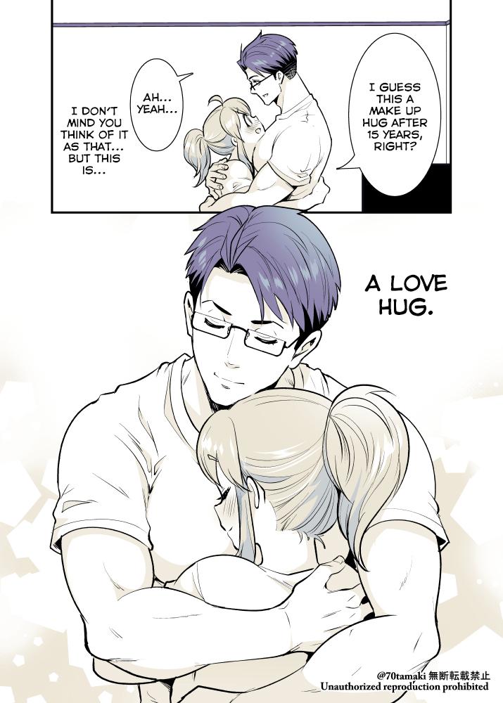 Osananajimi ga Hisabisa ni Saikai Shitara Otagai Kyonyuu ni Natteta Chap 19 - Next Chap 20