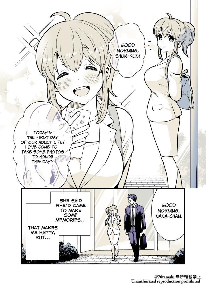 Osananajimi ga Hisabisa ni Saikai Shitara Otagai Kyonyuu ni Natteta Chap 10 - Next Chap 11