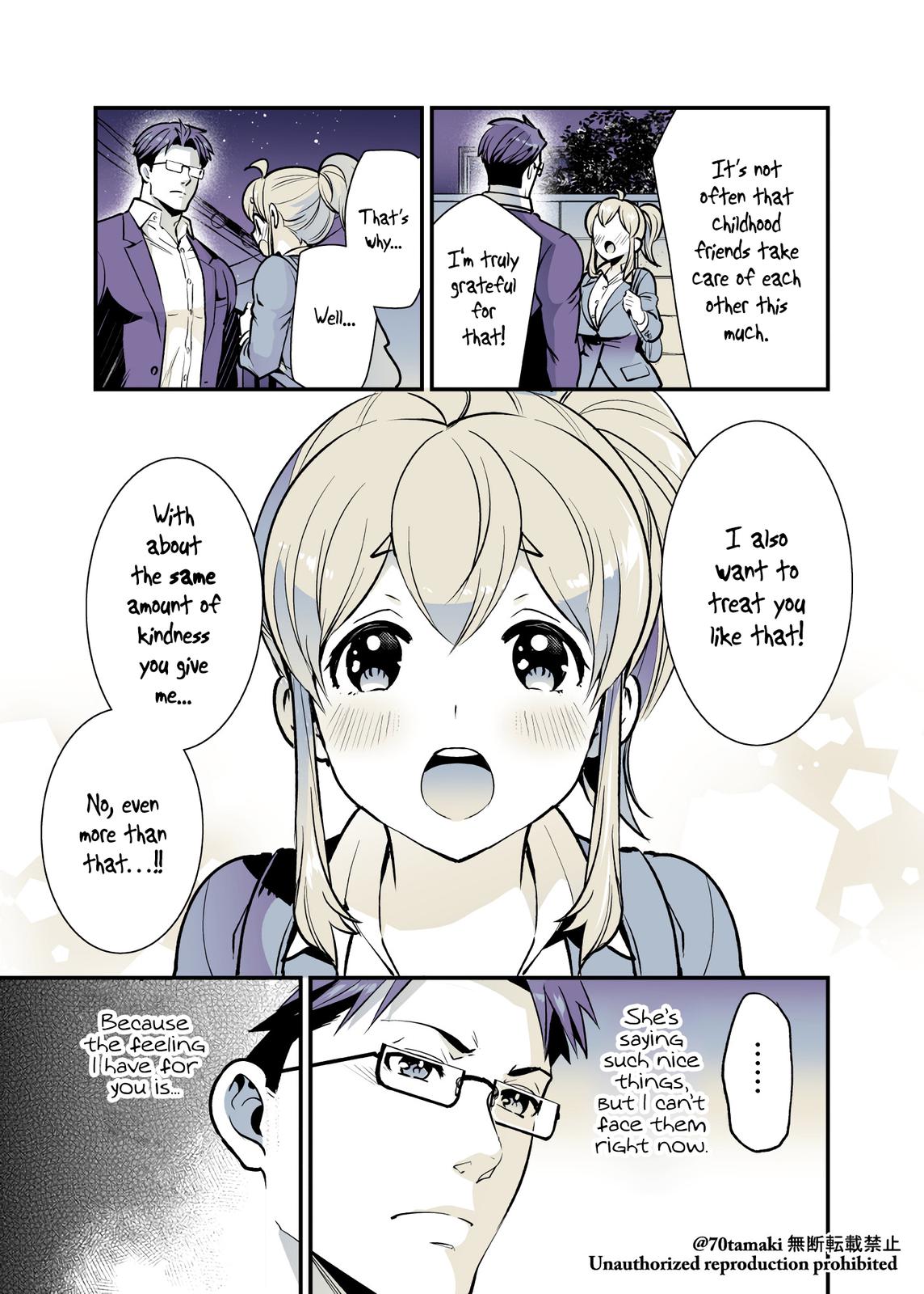 Osananajimi ga Hisabisa ni Saikai Shitara Otagai Kyonyuu ni Natteta Chap 29 - Next Chap 30