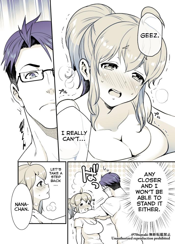 Osananajimi ga Hisabisa ni Saikai Shitara Otagai Kyonyuu ni Natteta Chap 20 - Next Chap 21