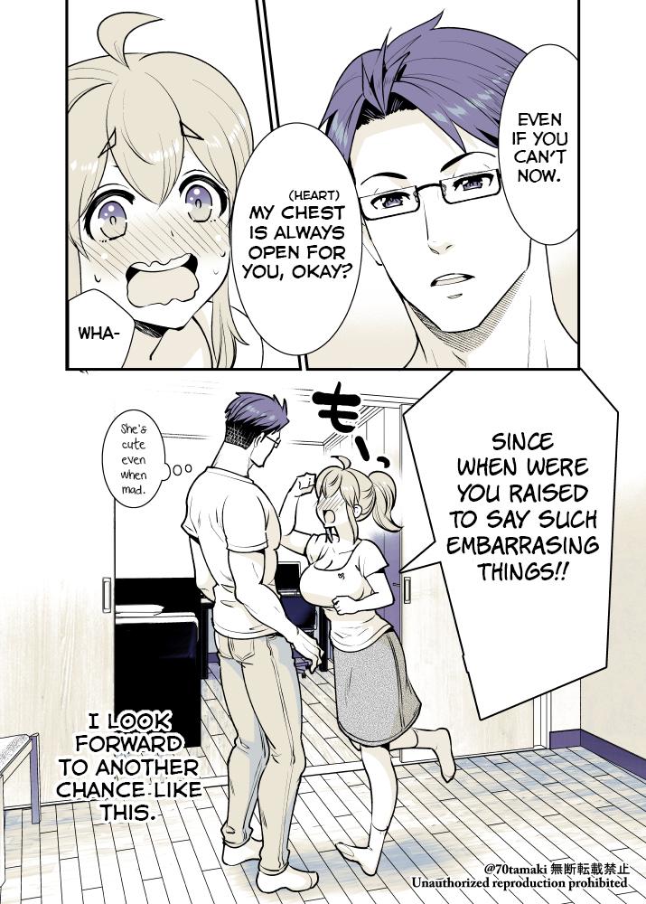 Osananajimi ga Hisabisa ni Saikai Shitara Otagai Kyonyuu ni Natteta Chap 20 - Next Chap 21