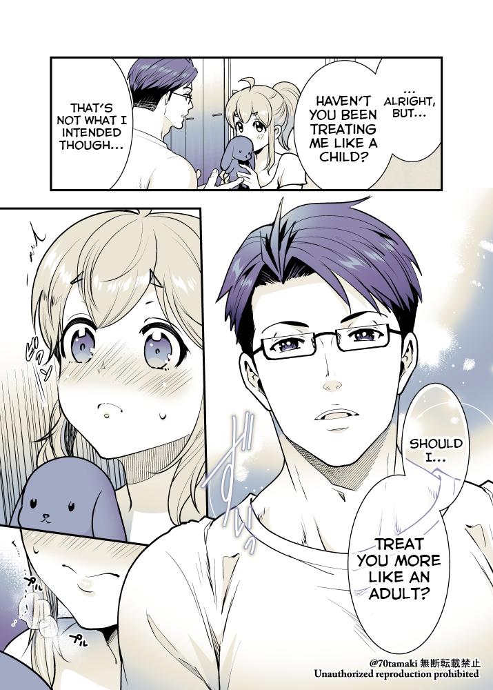 Osananajimi ga Hisabisa ni Saikai Shitara Otagai Kyonyuu ni Natteta Chap 21 - Next Chap 22