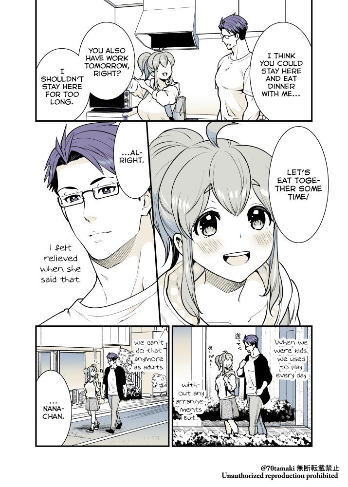 Osananajimi ga Hisabisa ni Saikai Shitara Otagai Kyonyuu ni Natteta Chap 22 - Next Chap 23