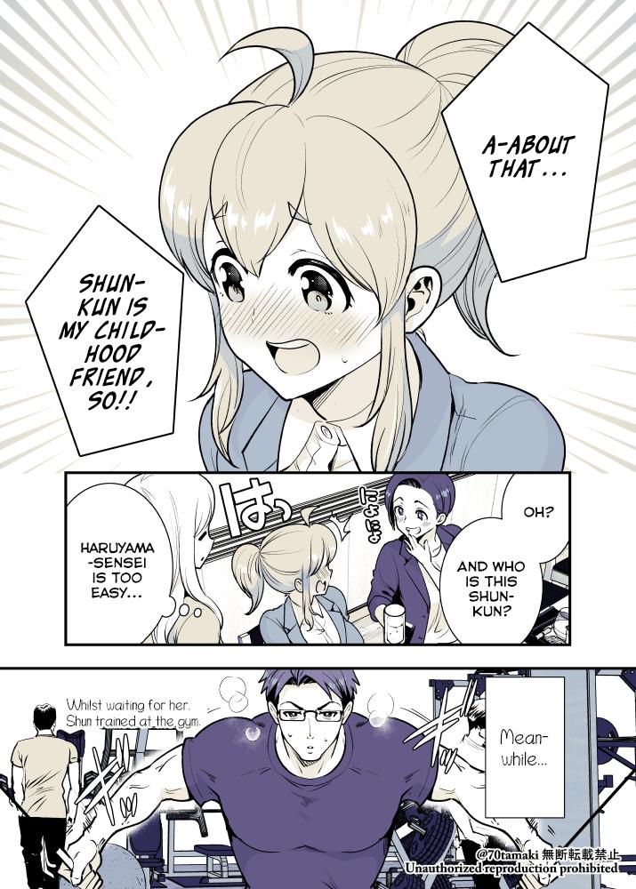 Osananajimi ga Hisabisa ni Saikai Shitara Otagai Kyonyuu ni Natteta Chap 23 - Next Chap 24