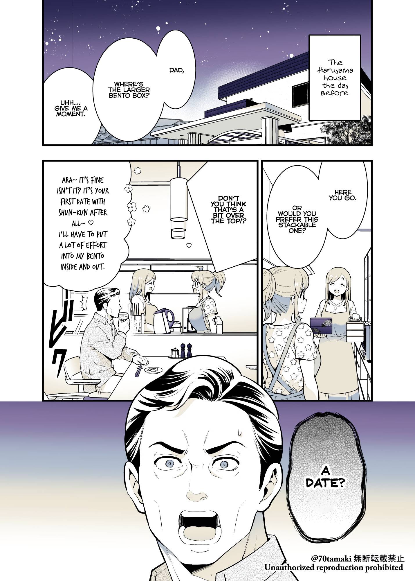 Osananajimi ga Hisabisa ni Saikai Shitara Otagai Kyonyuu ni Natteta Chap 37 - Next Chap 38