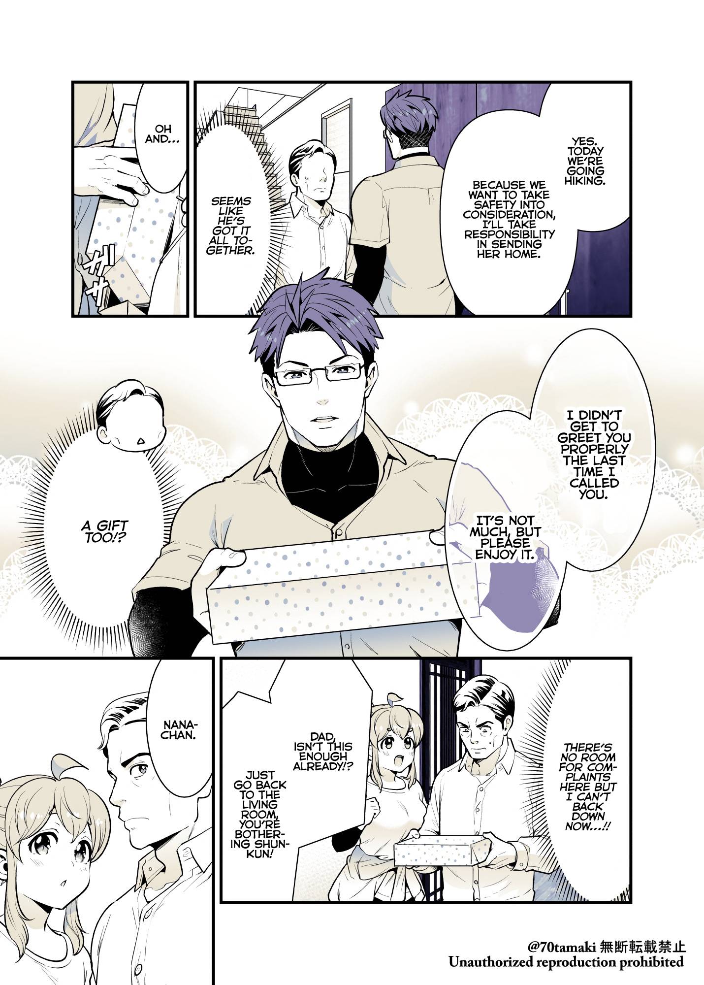 Osananajimi ga Hisabisa ni Saikai Shitara Otagai Kyonyuu ni Natteta Chap 37 - Next Chap 38