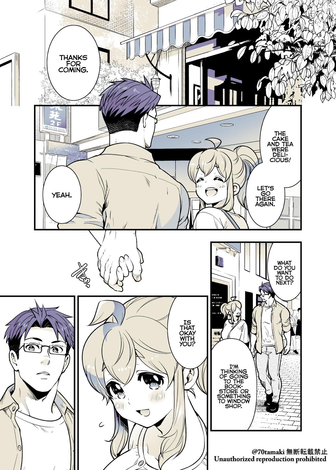 Osananajimi ga Hisabisa ni Saikai Shitara Otagai Kyonyuu ni Natteta Chap 34 - Next Chap 35