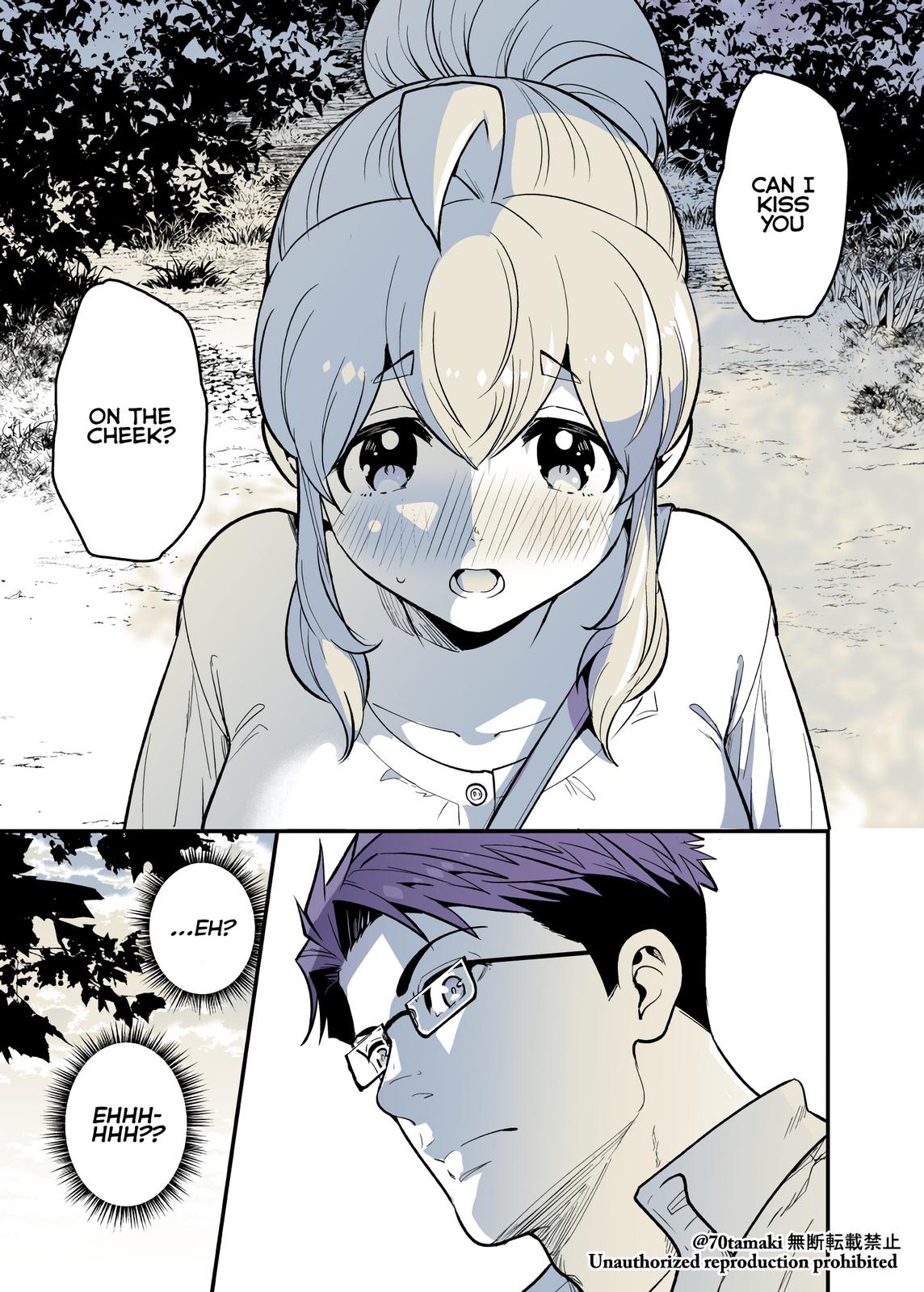 Osananajimi ga Hisabisa ni Saikai Shitara Otagai Kyonyuu ni Natteta Chap 34 - Next Chap 35
