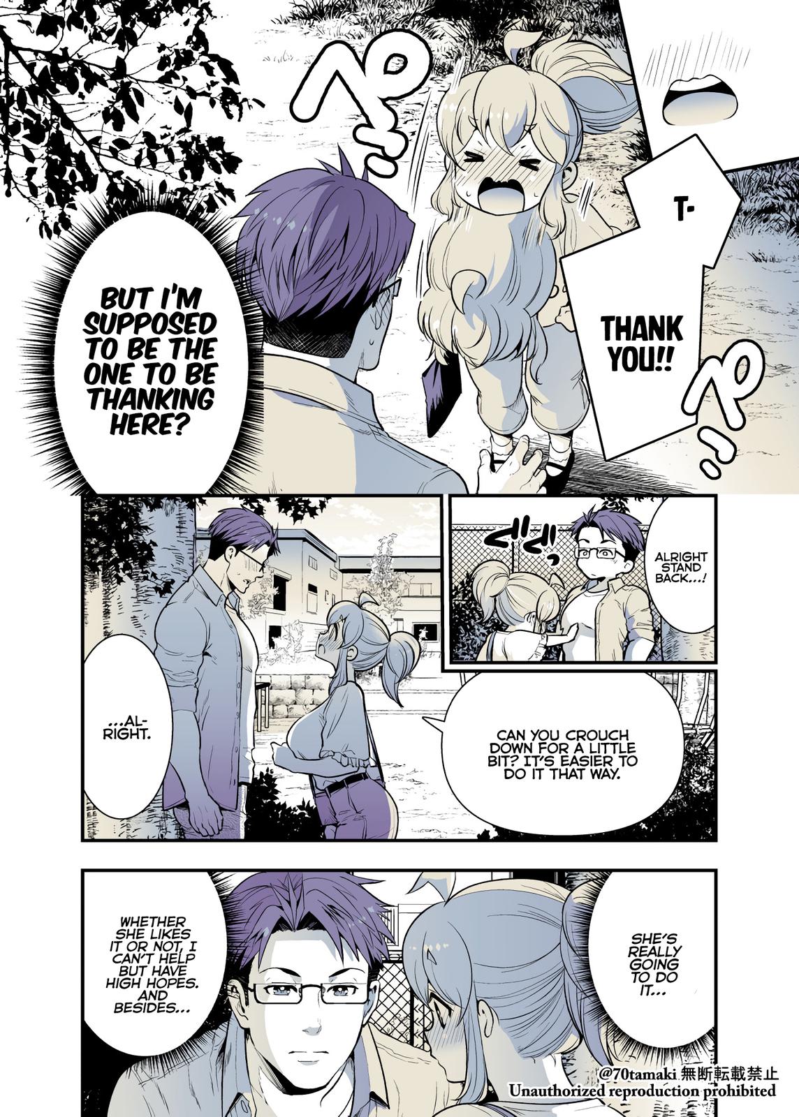 Osananajimi ga Hisabisa ni Saikai Shitara Otagai Kyonyuu ni Natteta Chap 35 - Next Chap 36