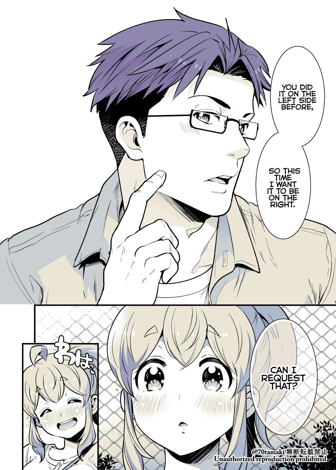Osananajimi ga Hisabisa ni Saikai Shitara Otagai Kyonyuu ni Natteta Chap 35 - Next Chap 36