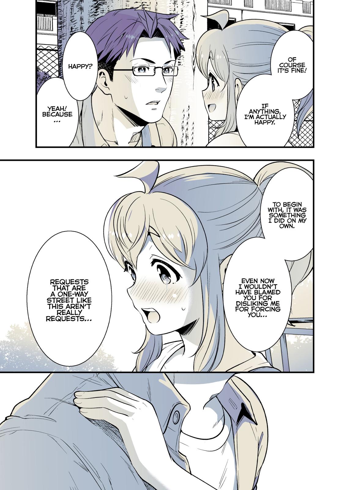 Osananajimi ga Hisabisa ni Saikai Shitara Otagai Kyonyuu ni Natteta Chap 35 - Next Chap 36
