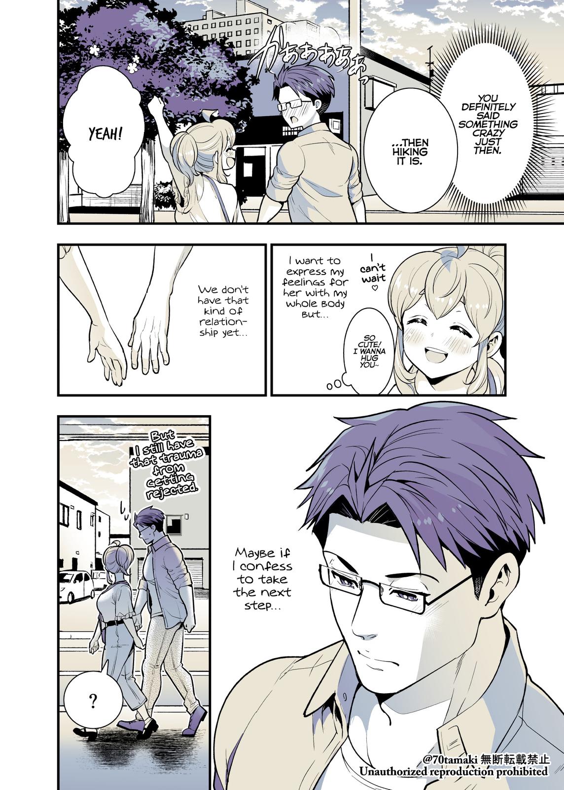 Osananajimi ga Hisabisa ni Saikai Shitara Otagai Kyonyuu ni Natteta Chap 36 - Next Chap 37