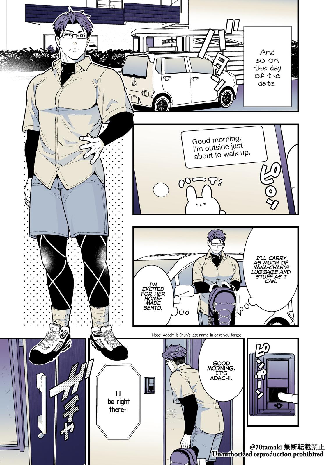 Osananajimi ga Hisabisa ni Saikai Shitara Otagai Kyonyuu ni Natteta Chap 36 - Next Chap 37