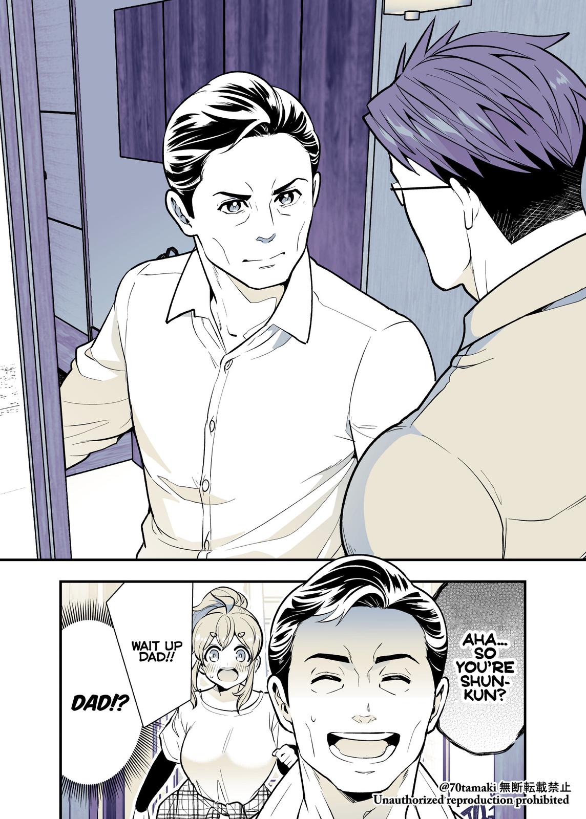 Osananajimi ga Hisabisa ni Saikai Shitara Otagai Kyonyuu ni Natteta Chap 36 - Next Chap 37