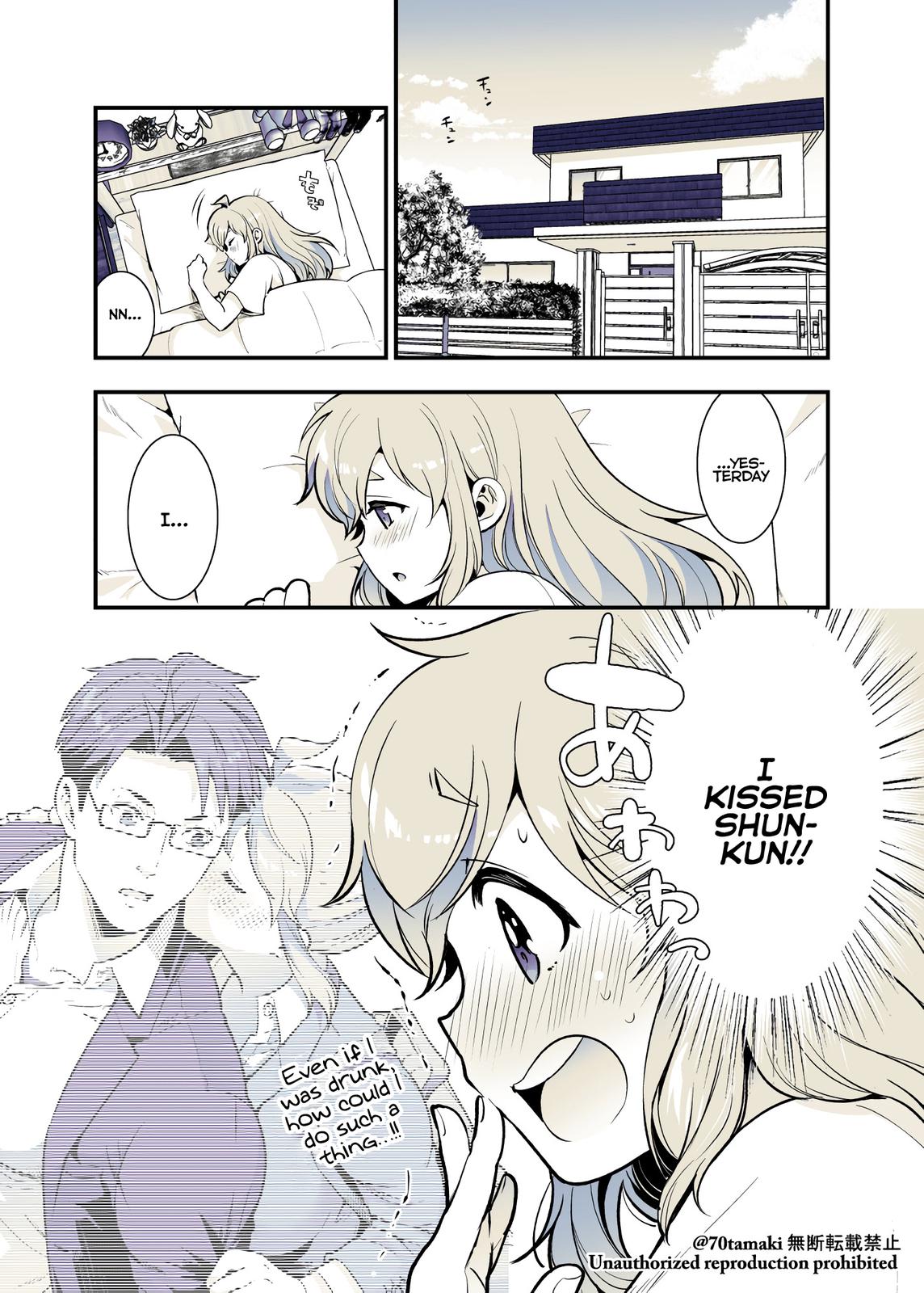 Osananajimi ga Hisabisa ni Saikai Shitara Otagai Kyonyuu ni Natteta Chap 31 - Next Chap 32