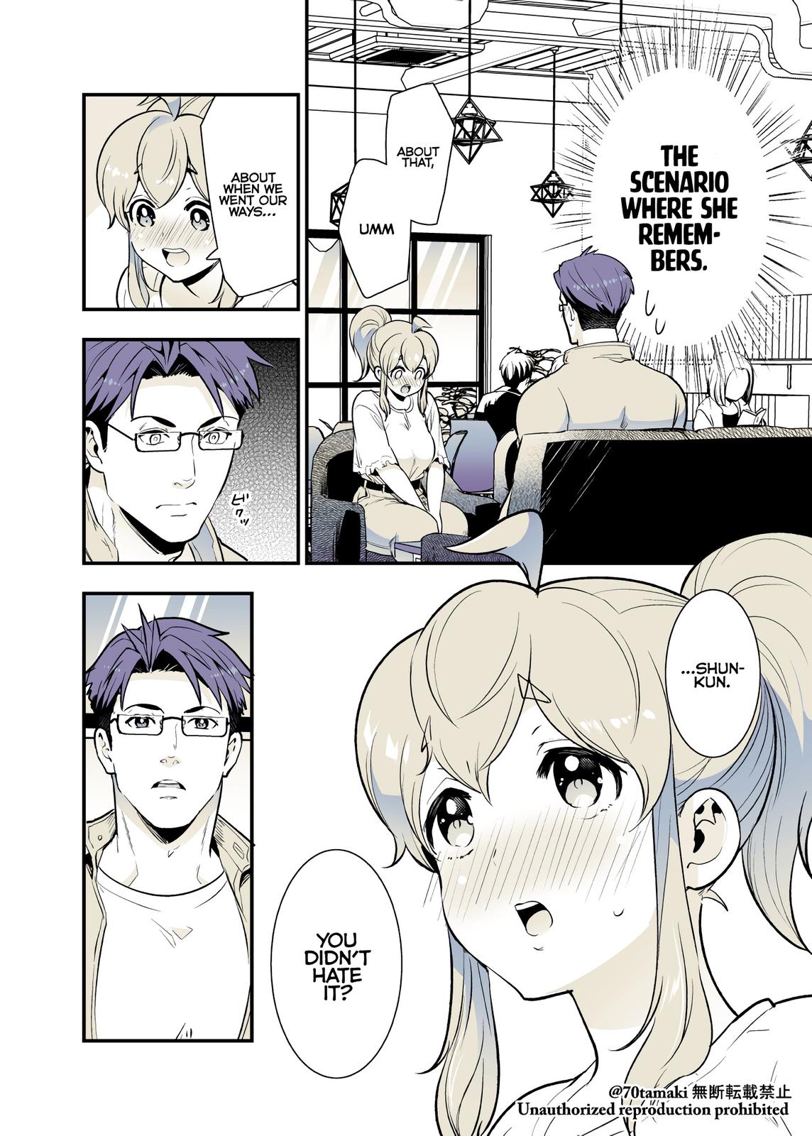 Osananajimi ga Hisabisa ni Saikai Shitara Otagai Kyonyuu ni Natteta Chap 32 - Next Chap 33