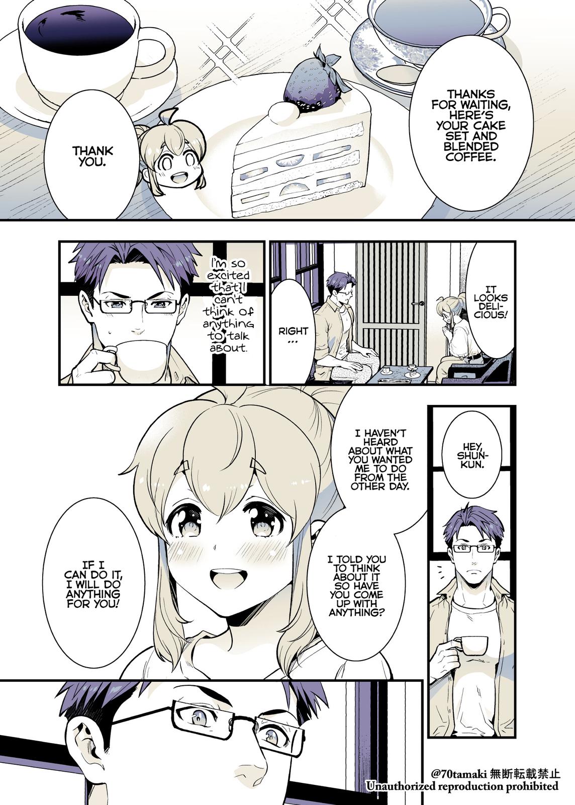 Osananajimi ga Hisabisa ni Saikai Shitara Otagai Kyonyuu ni Natteta Chap 33 - Next Chap 34