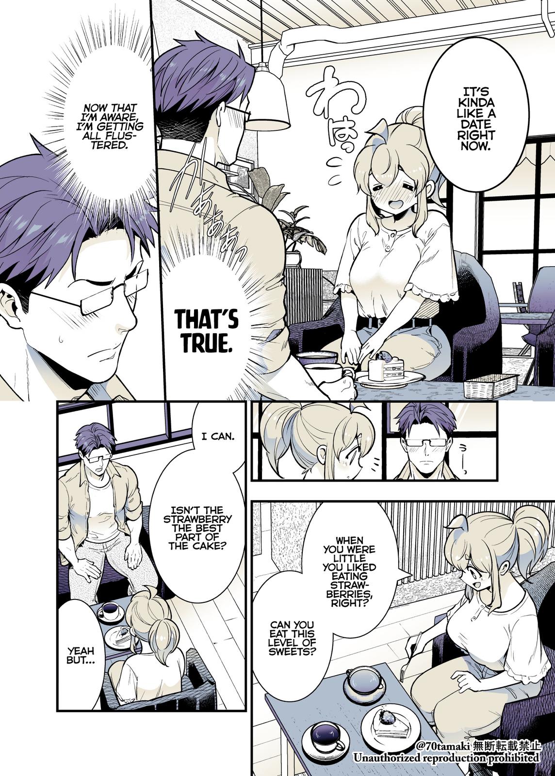 Osananajimi ga Hisabisa ni Saikai Shitara Otagai Kyonyuu ni Natteta Chap 33 - Next Chap 34