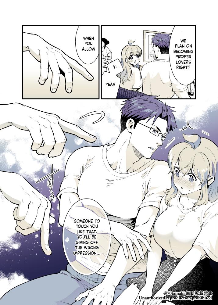 Osananajimi ga Hisabisa ni Saikai Shitara Otagai Kyonyuu ni Natteta Chap 47 - Next Chap 48