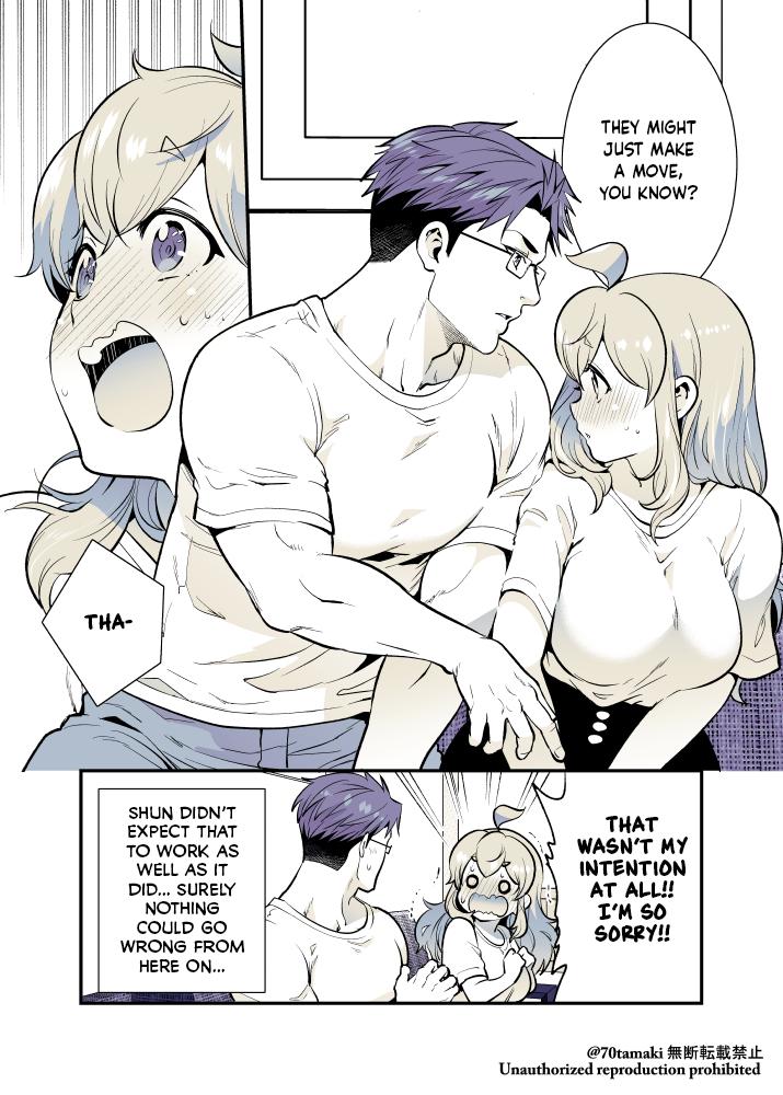 Osananajimi ga Hisabisa ni Saikai Shitara Otagai Kyonyuu ni Natteta Chap 47 - Next Chap 48