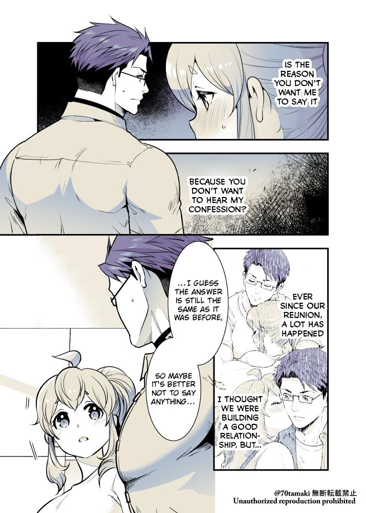 Osananajimi ga Hisabisa ni Saikai Shitara Otagai Kyonyuu ni Natteta Chap 44 - Next Chap 45