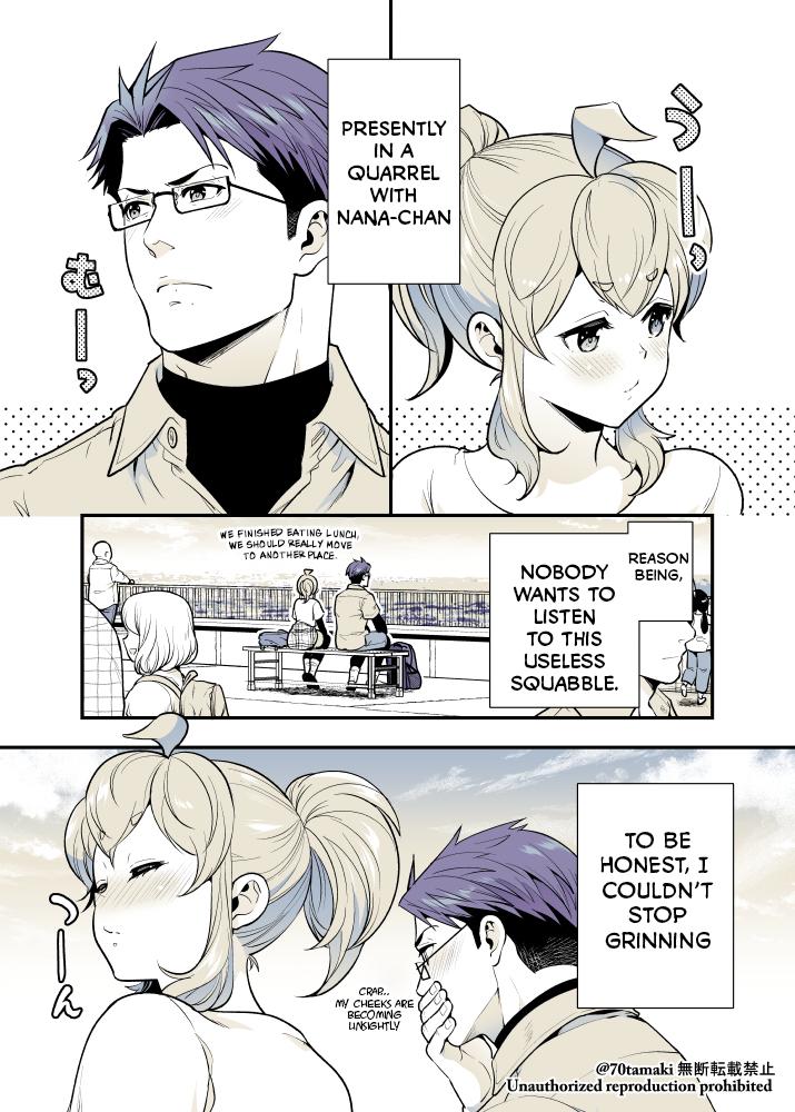 Osananajimi ga Hisabisa ni Saikai Shitara Otagai Kyonyuu ni Natteta Chap 45 - Next Chap 46