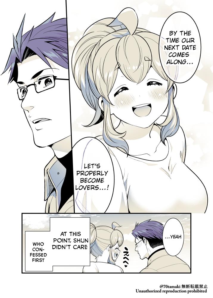 Osananajimi ga Hisabisa ni Saikai Shitara Otagai Kyonyuu ni Natteta Chap 45 - Next Chap 46
