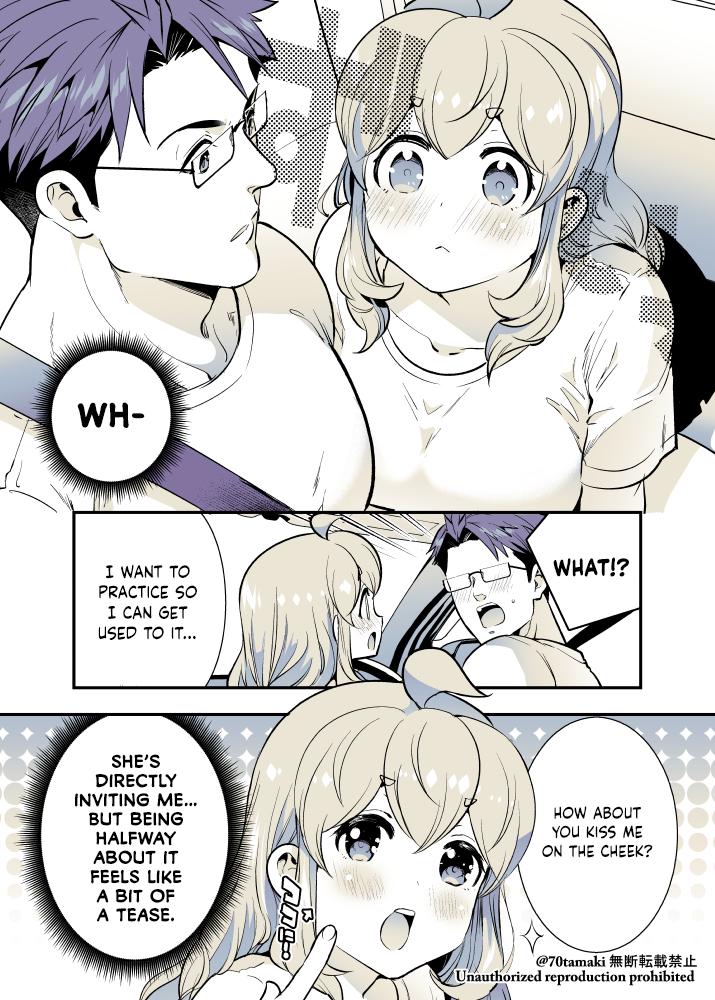 Osananajimi ga Hisabisa ni Saikai Shitara Otagai Kyonyuu ni Natteta Chap 48 - Next Chap 49