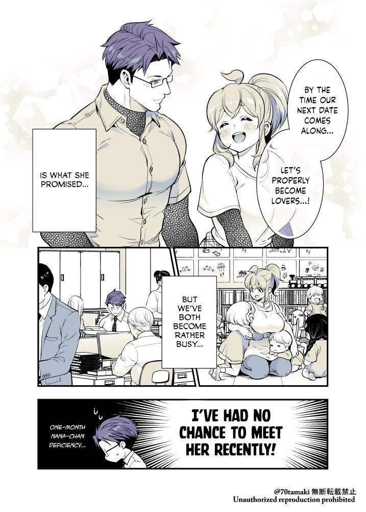Osananajimi ga Hisabisa ni Saikai Shitara Otagai Kyonyuu ni Natteta Chap 49 - Next Chap 50