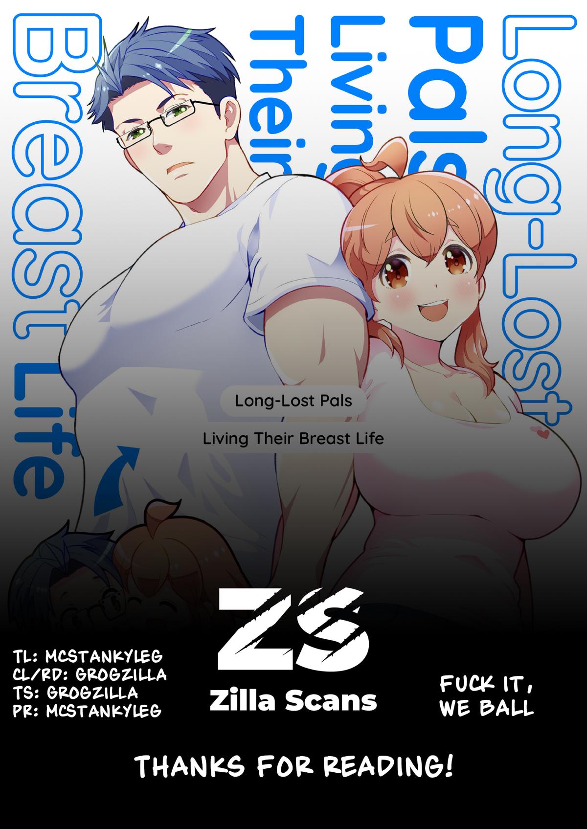 Osananajimi ga Hisabisa ni Saikai Shitara Otagai Kyonyuu ni Natteta Chap 49 - Next Chap 50