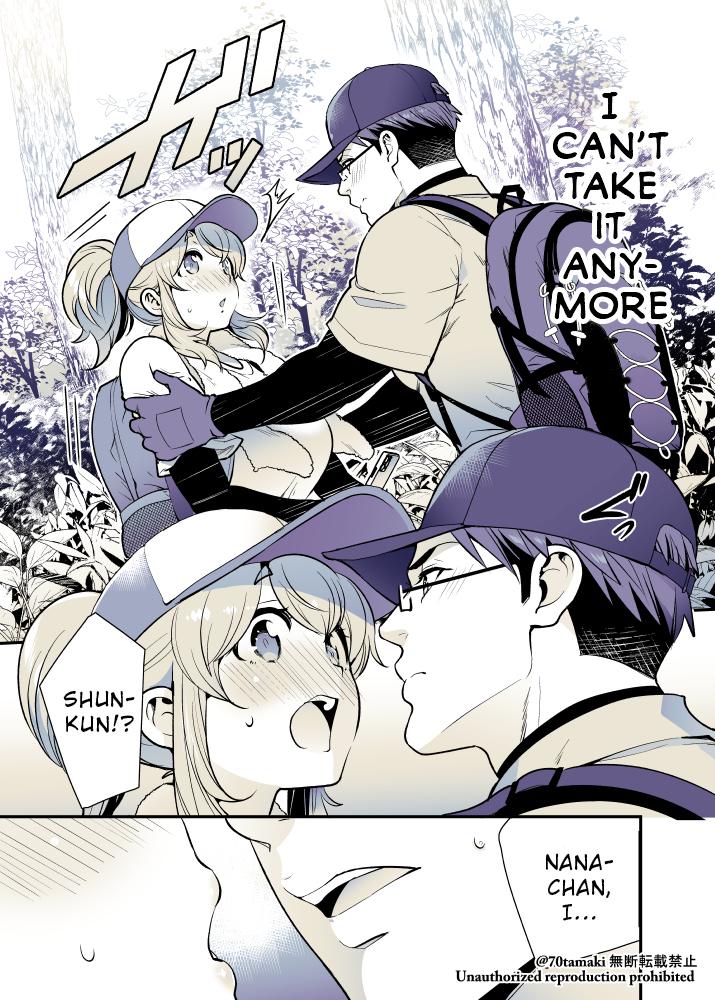 Osananajimi ga Hisabisa ni Saikai Shitara Otagai Kyonyuu ni Natteta Chap 41 - Next Chap 42
