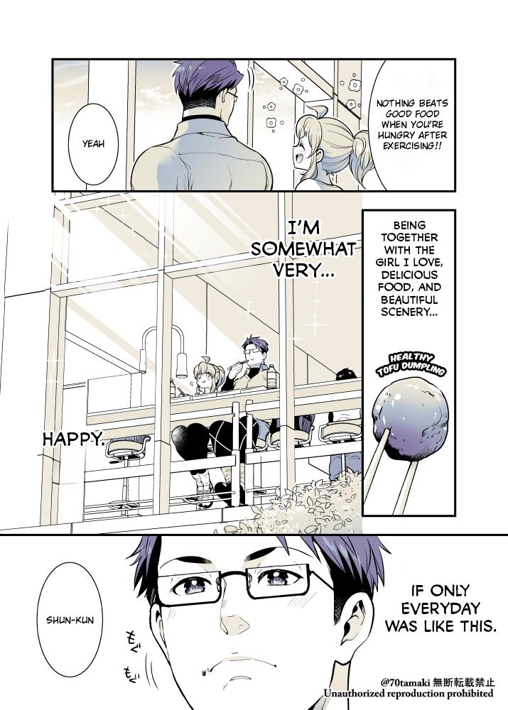 Osananajimi ga Hisabisa ni Saikai Shitara Otagai Kyonyuu ni Natteta Chap 43 - Next Chap 44