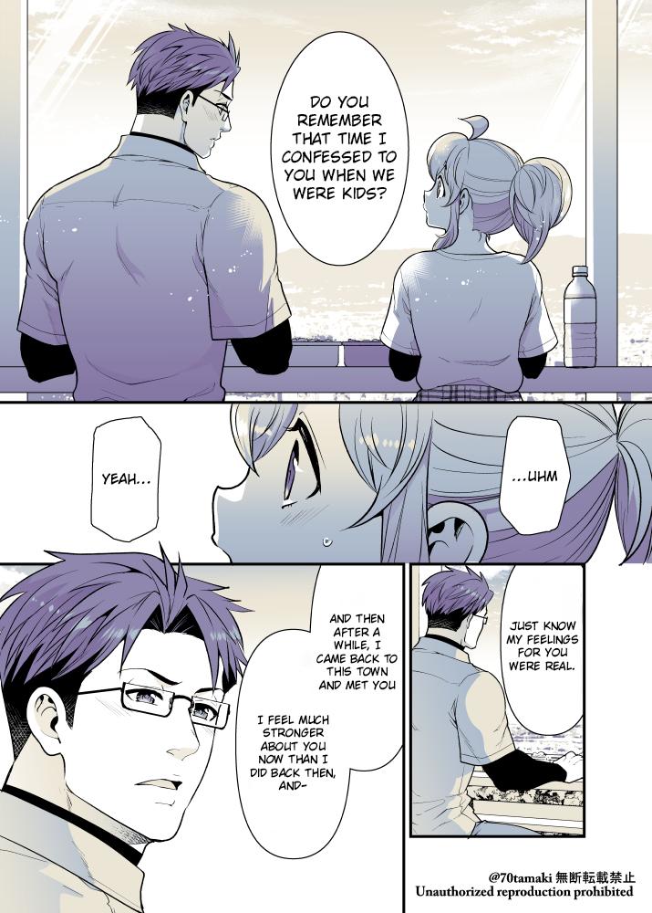 Osananajimi ga Hisabisa ni Saikai Shitara Otagai Kyonyuu ni Natteta Chap 43 - Next Chap 44